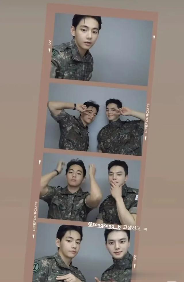 金泰亨宋江晒健身照，宋江身材壮硕认不出，粉丝喊话不许再练了