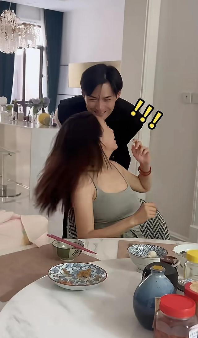 严屹宽拍戏抽空回家搞突袭，杜若溪素颜哭了，女儿小肉肉侧颜漂亮