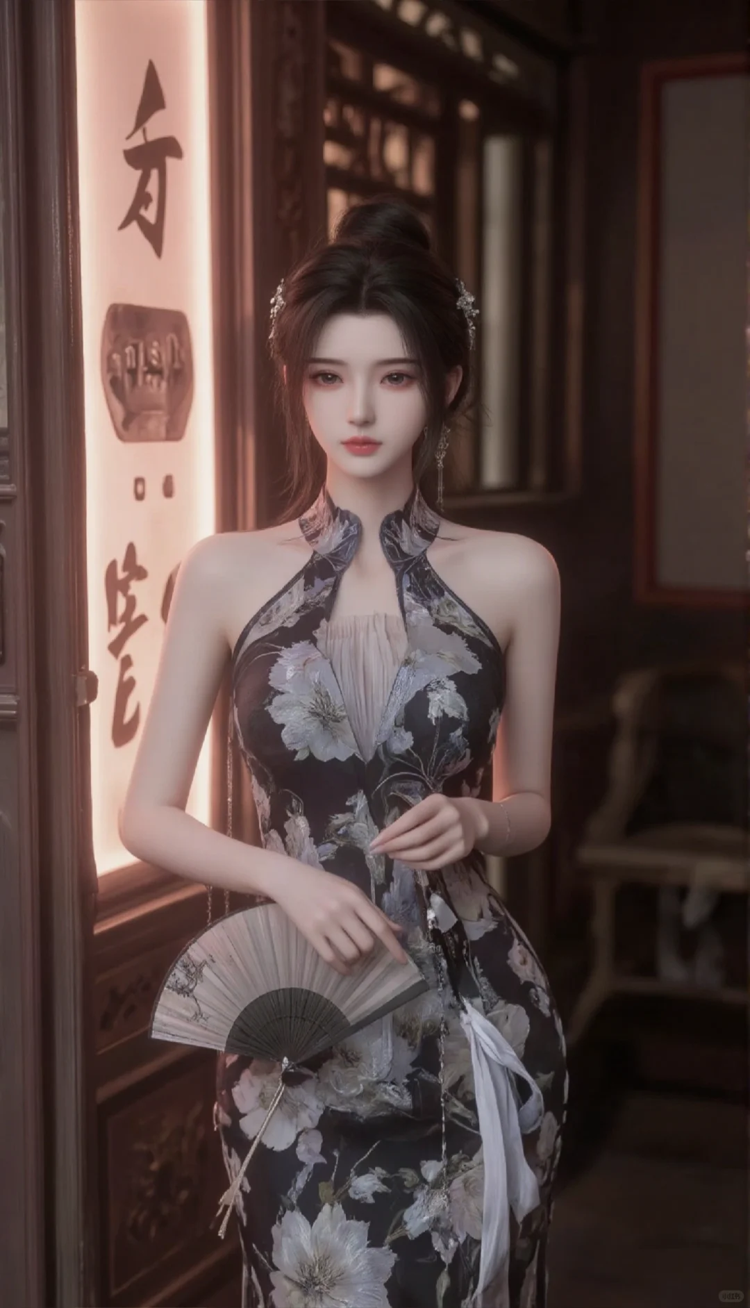 仙逆#李慕婉#婉儿 旗袍风 娴静似水不惹尘埃