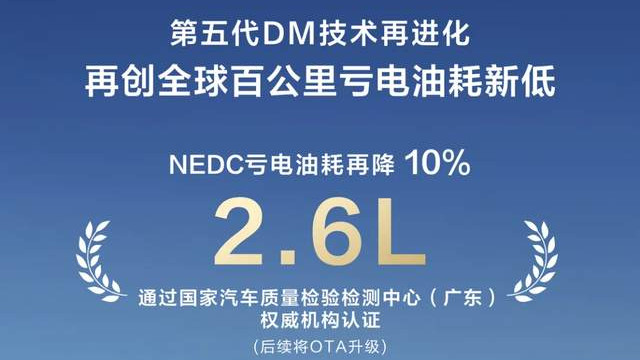 比亚迪通过OTA降低油耗，最低可达2.6L百公里，到底什么原理？