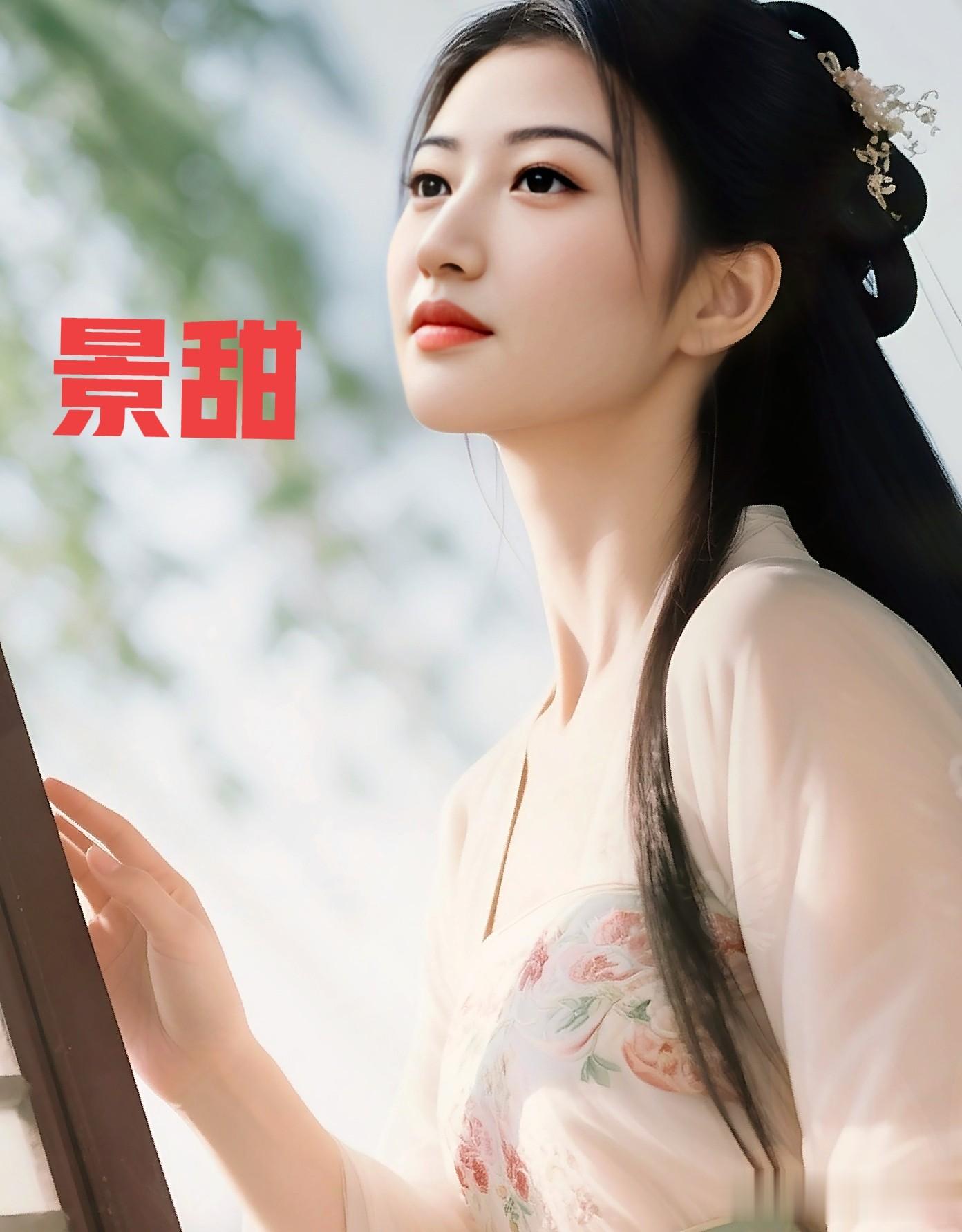 景甜古装造型惊艳绝伦气质优雅每张都是那么令人心动的感觉