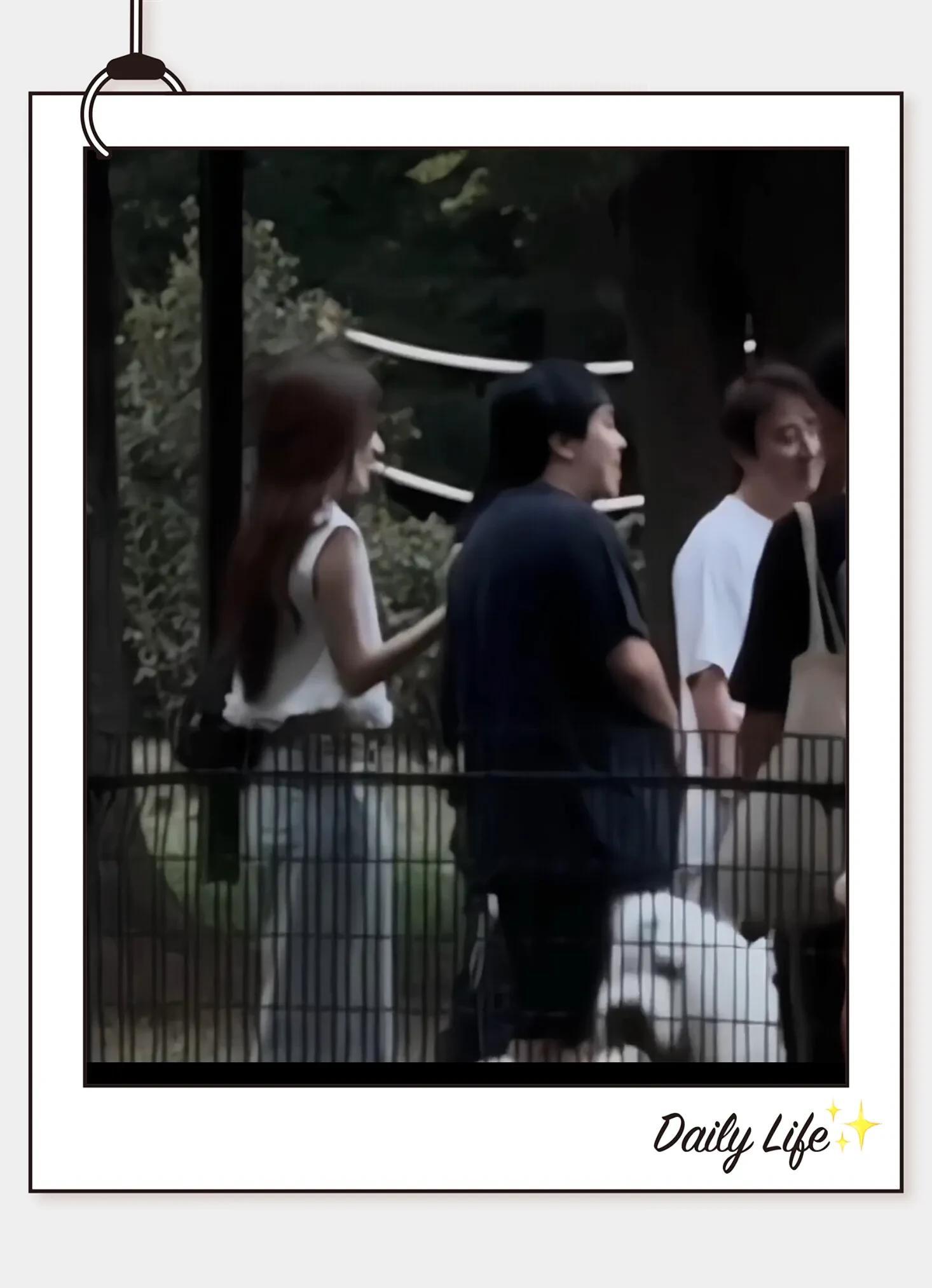 王思聪带新女友逛公园被偶遇,女方气质出众,网友:侧颜像娜扎!