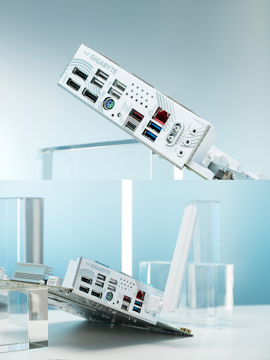 【圖賞】純白戰神！技嘉B850M冰獵鷹ICE主板5張圖看懂性能怪獸