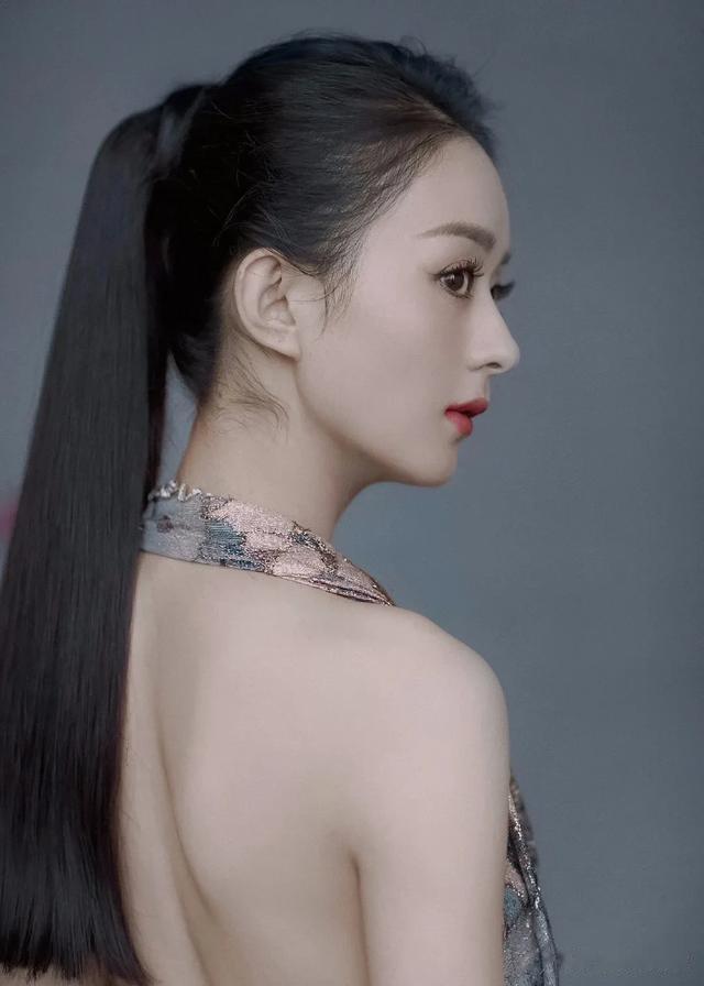 赵丽颖｜高马尾精美妆照！