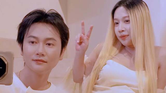 孟鹤堂给孕妻拍照，亲自给她做造型好宠，孟嫂肚子大又圆快生了