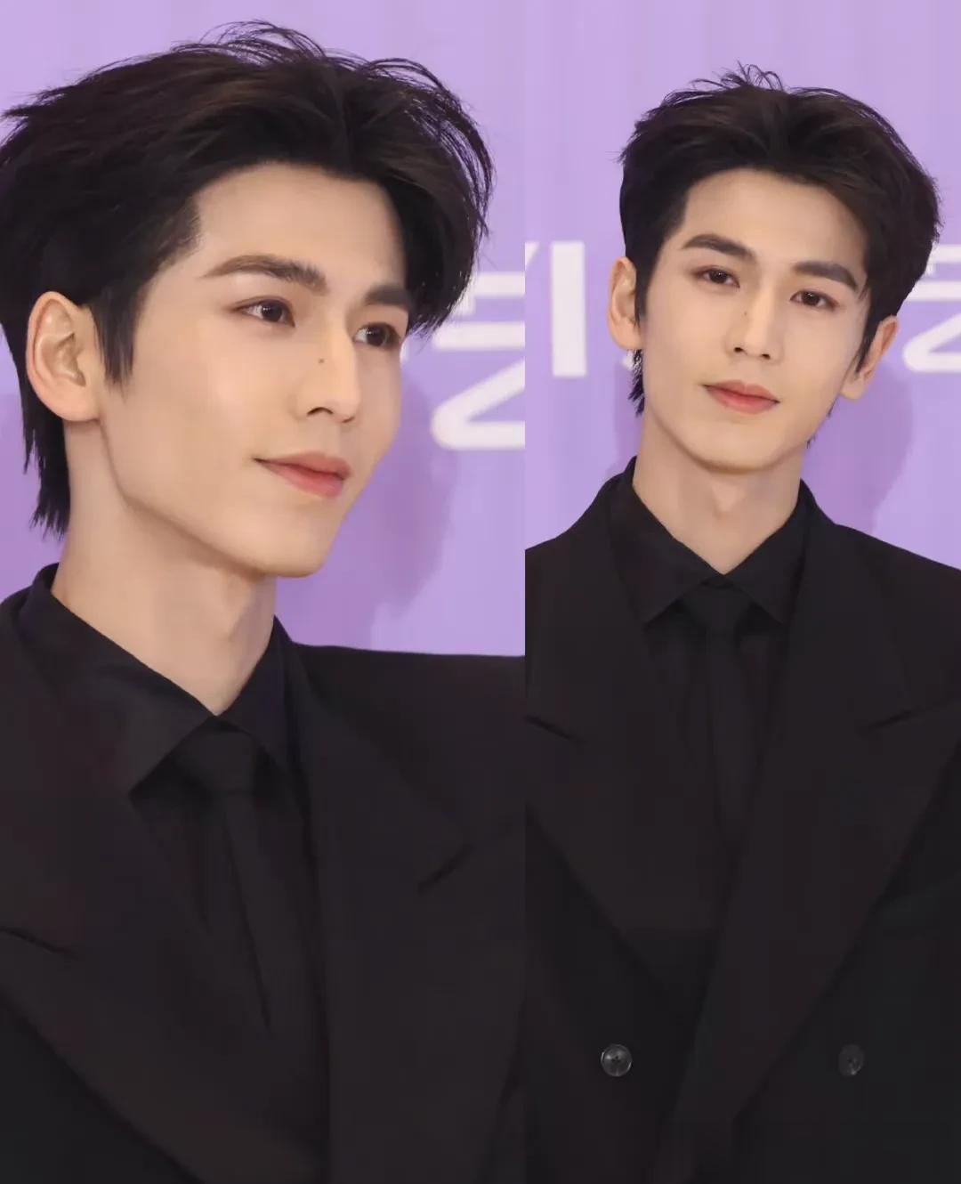 尖叫之夜男星红毯生图：黄景瑜像胡英俊，任嘉伦寸头帅出新高度