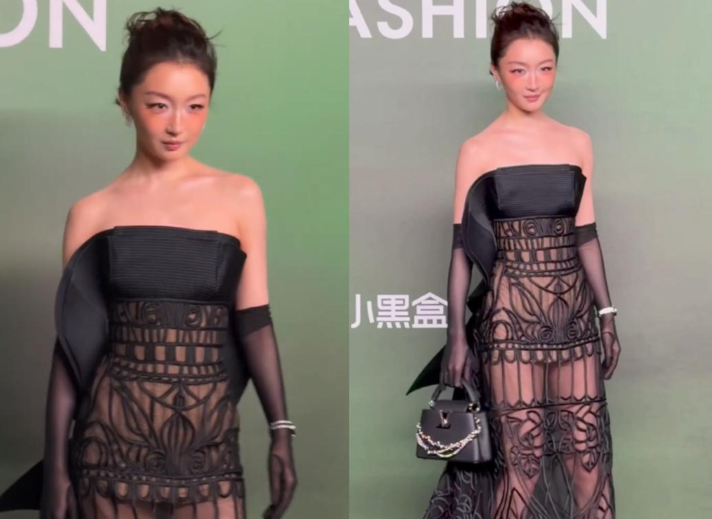 抓马红毯造型翻车!杨幂露安全裤,周冬雨硬凹性感,刘亦菲掉链子