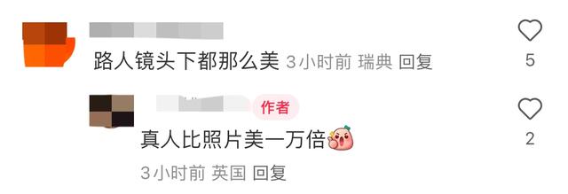 爱丁堡偶遇张若昀一家，唐艺昕被赞真人比照片美，5岁女儿个真高