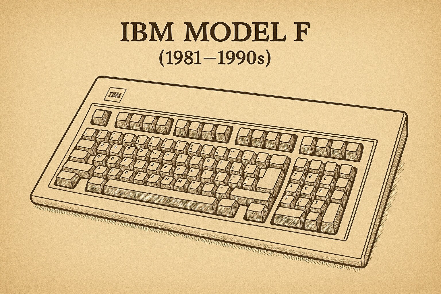 【硬件编年史】输入设备的进化之路 —— 冯诺依曼架构下的键盘传奇