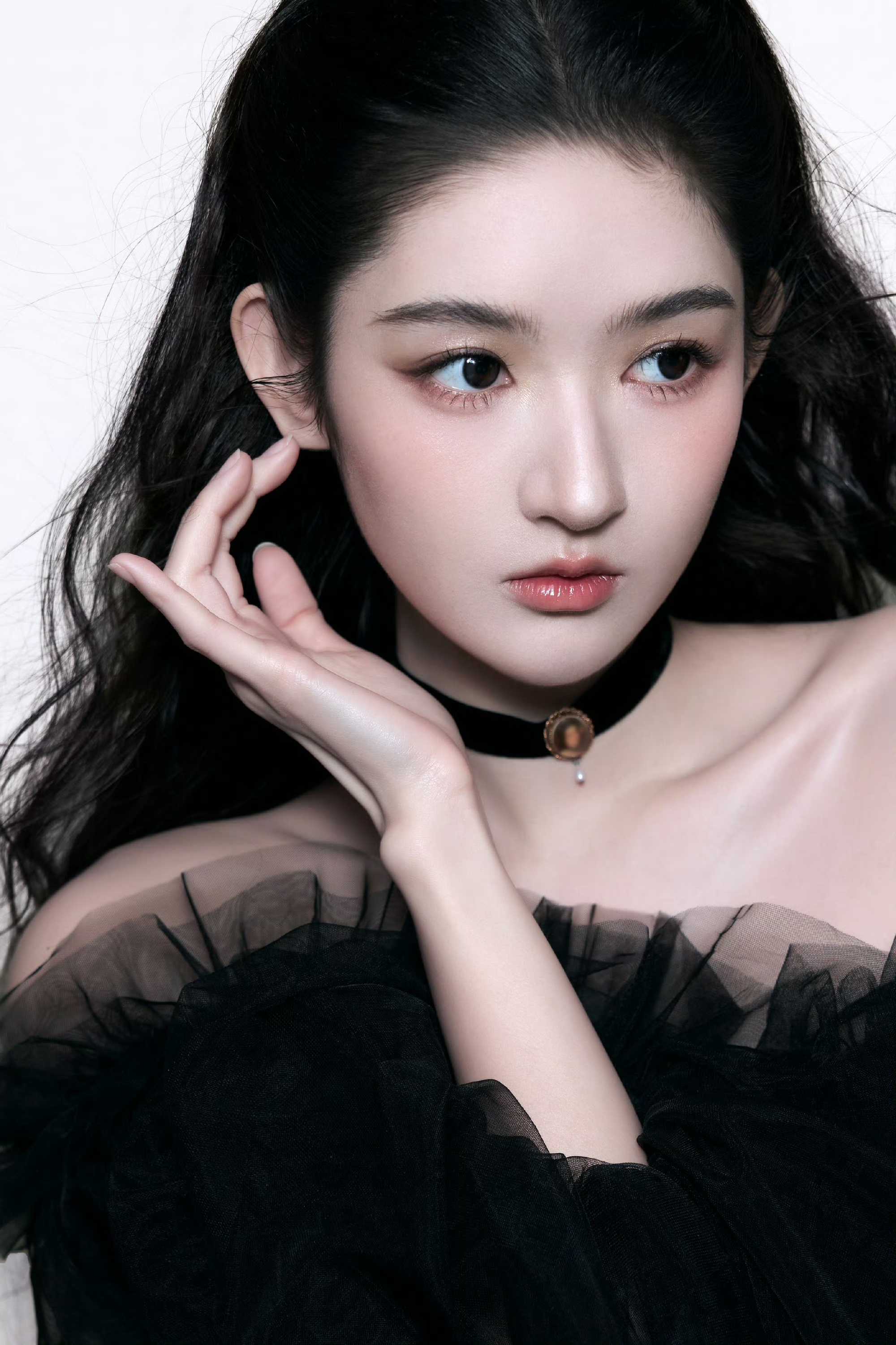 王玉雯黑色系列，身材真好