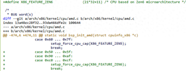 AMD顶级CPU:Zen6架构霄龙现身Linux补丁!有望明年发布
