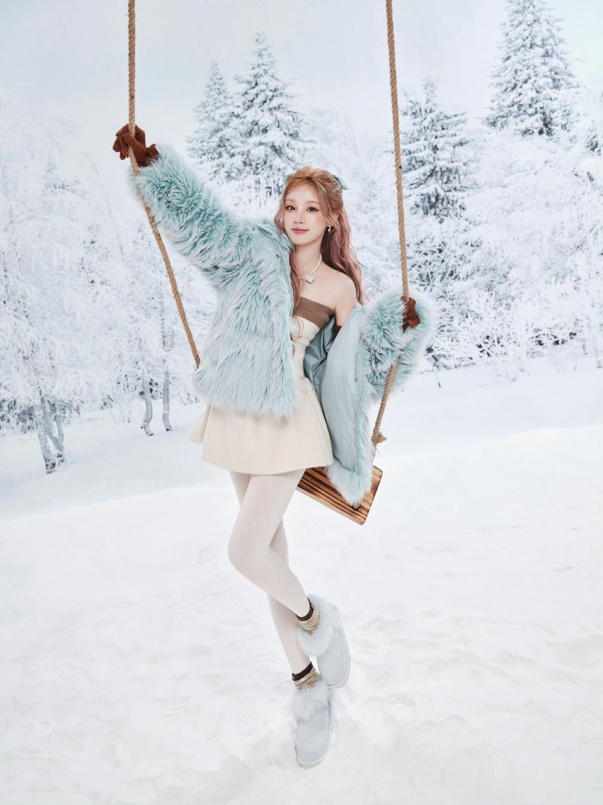 宋雨琦｜ 今天的造型好美！像冰雪公主降临！！今天的表演也很棒