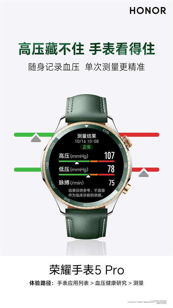 榮耀手表5 Pro正式發布1599元起售 重新定義智能穿戴旗艦新標桿