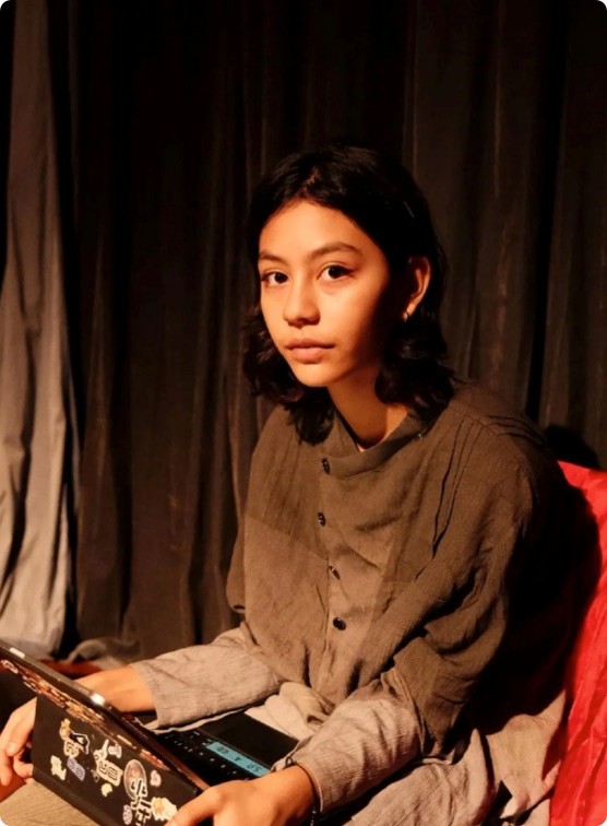 刘烨女儿才是最美星二代,混血萝莉变超模高级脸,演法语片太出众