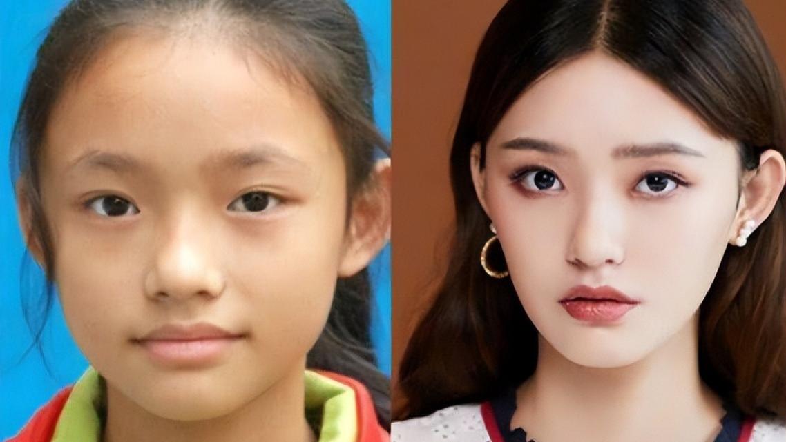 女明星童年照颜值比拼，果然是女大十八变，一个个都认不出来了
