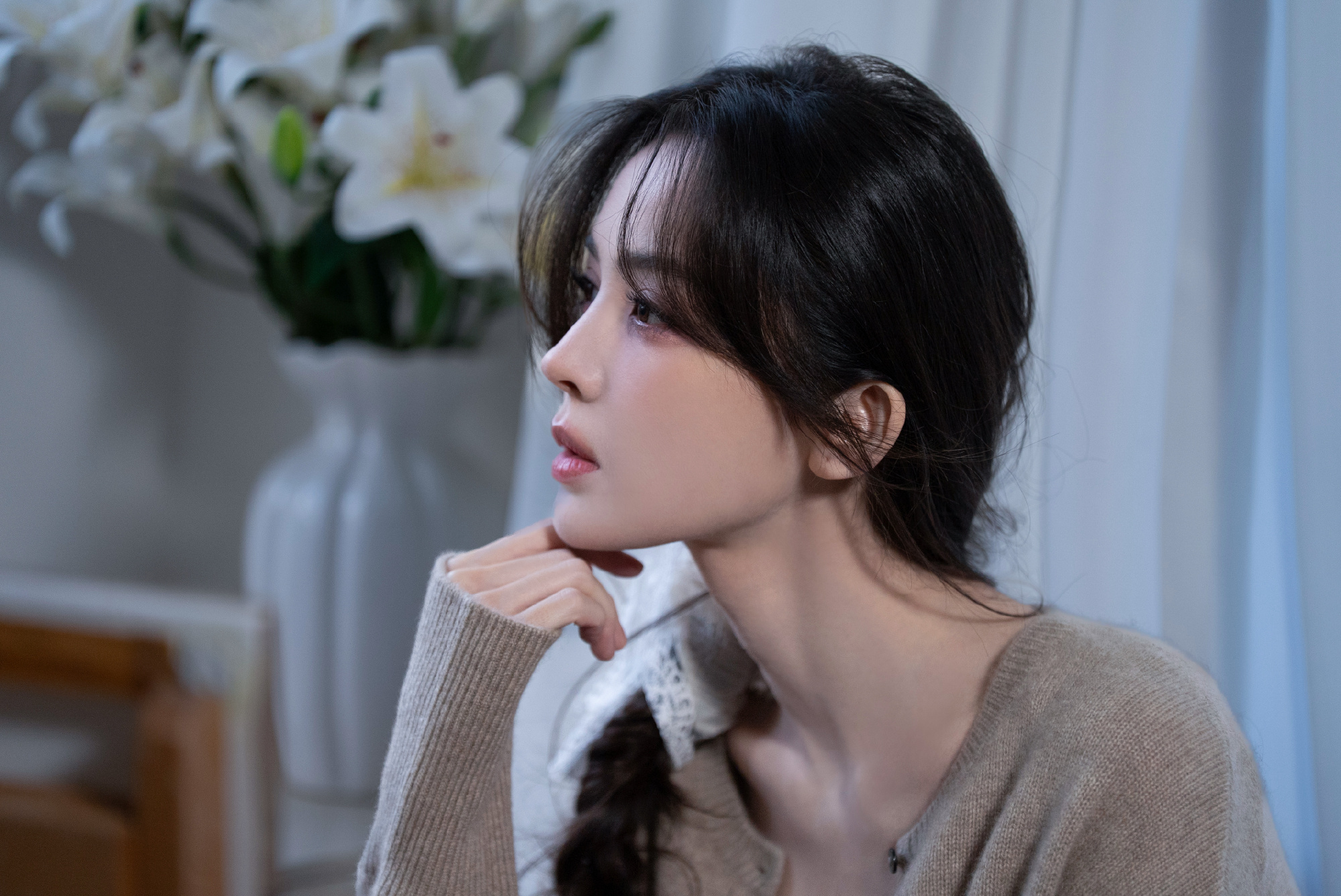 古力娜扎文艺温柔小姐姐