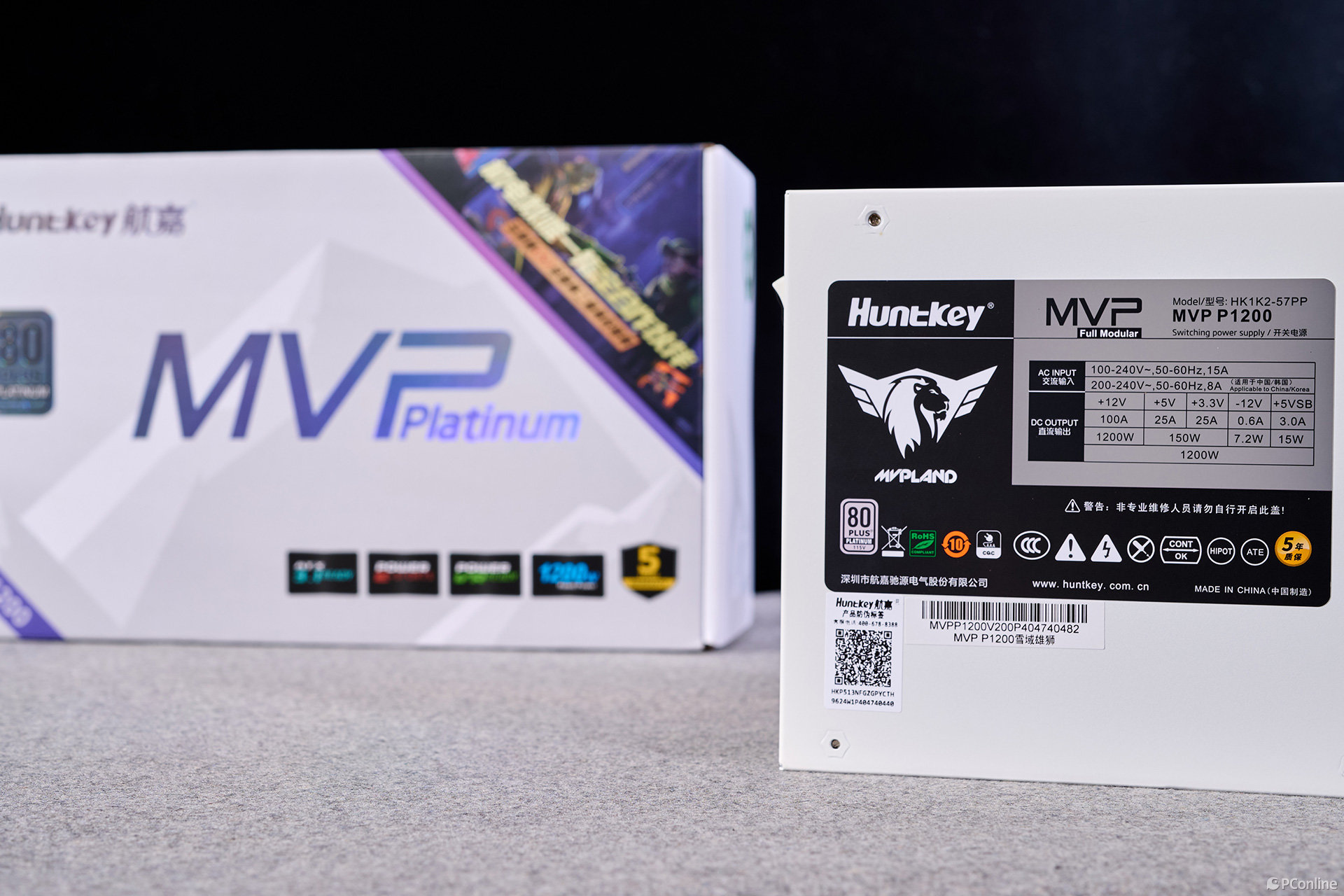 航嘉MVP P1200電源：硬核性能，電競之魂