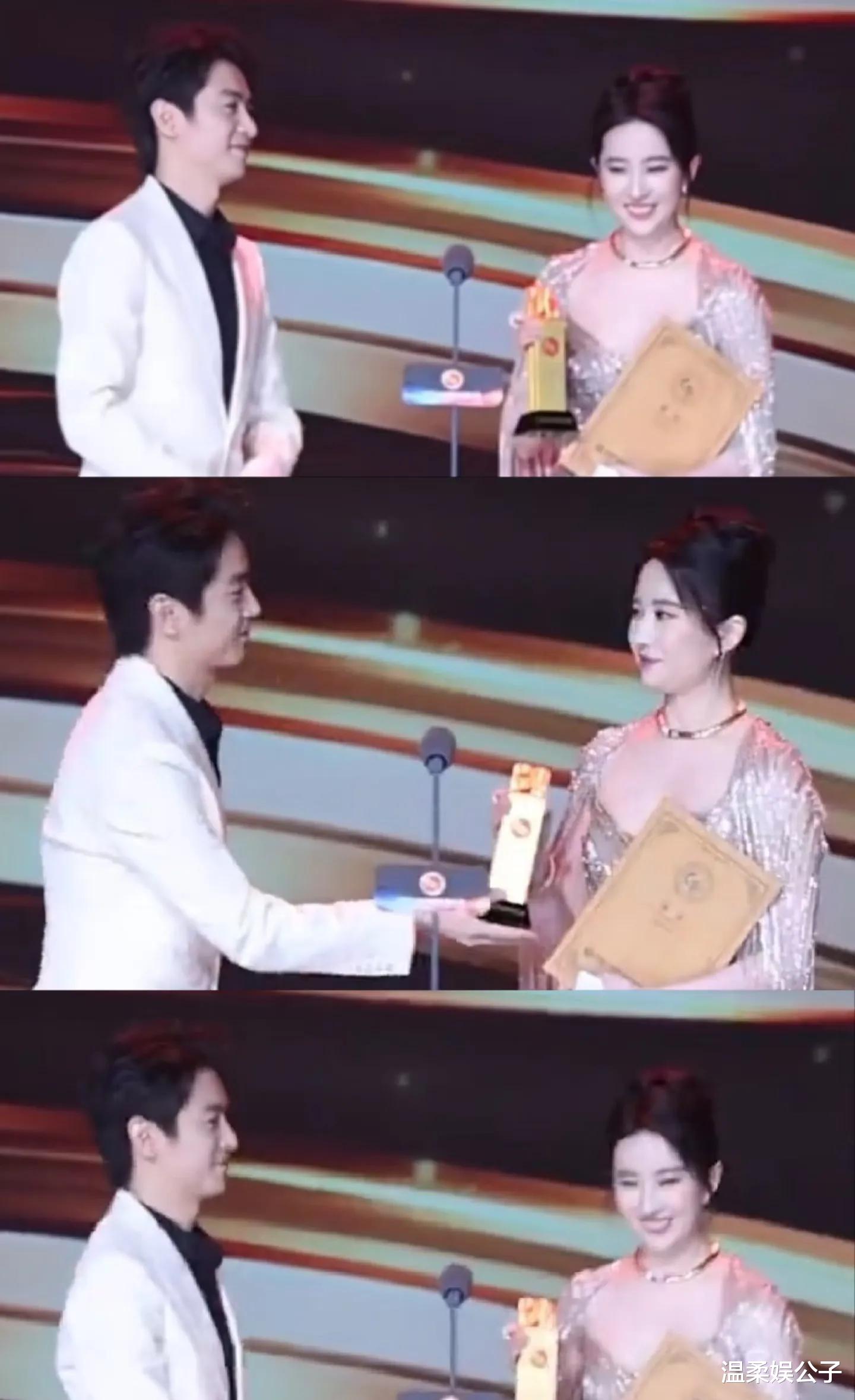 宁波这夜,陈晓和刘亦菲对视的小眼神,让所有人再度意难平