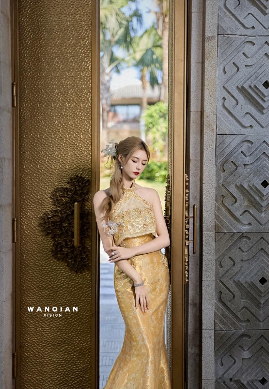 徐艺洋 秀场比婚礼好看是因为美颜