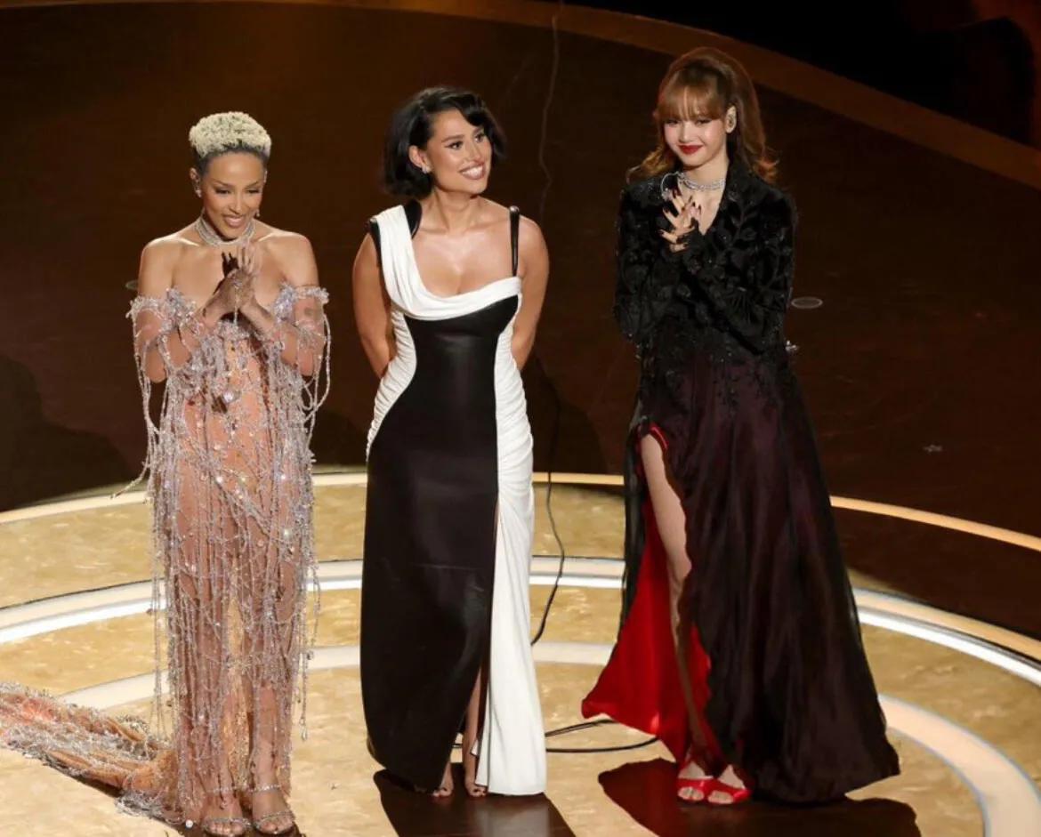 Lisa 奥斯卡舞台背后的眼睛，揭示了她闯美成功的原因！