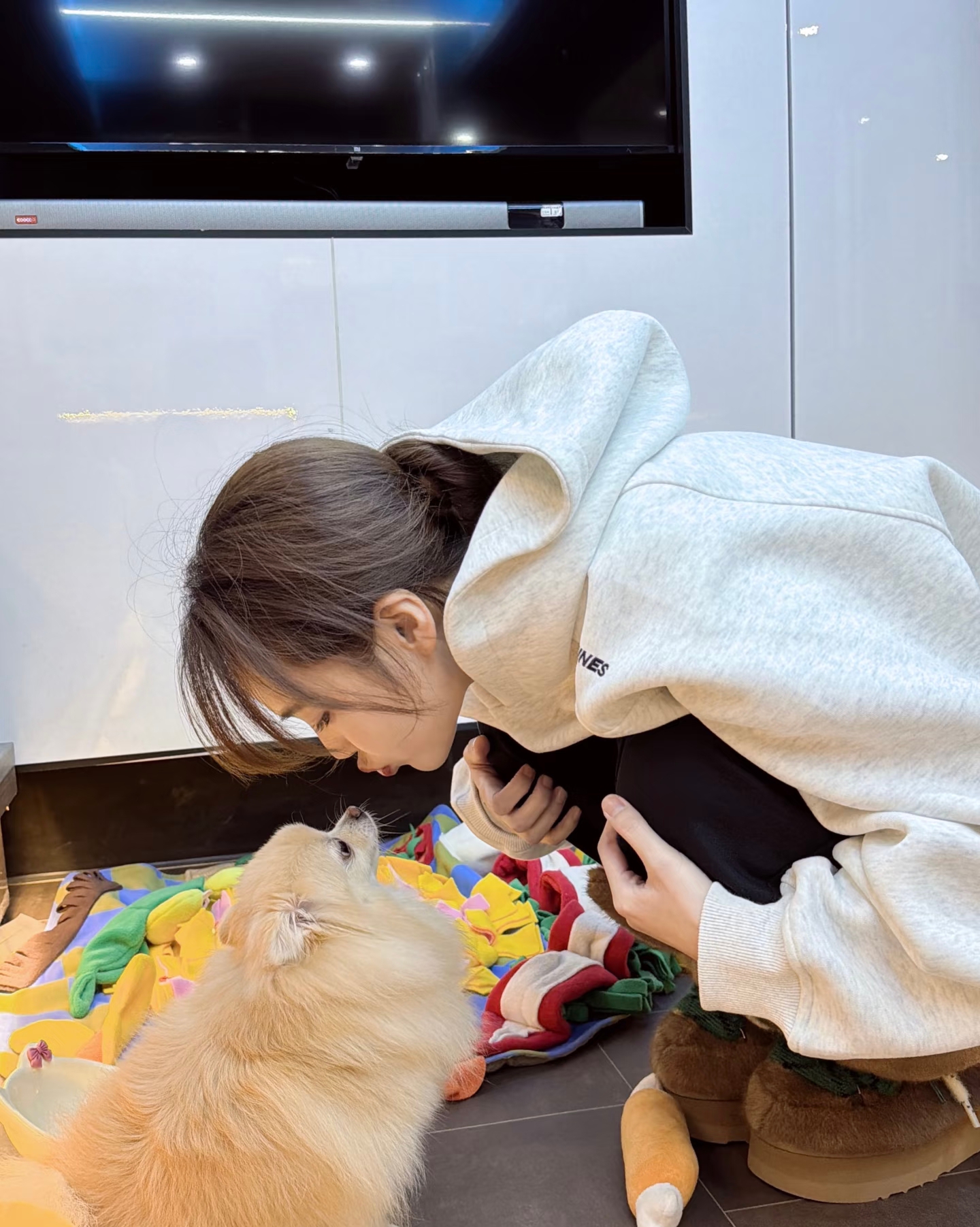 张佳宁分享日常美照