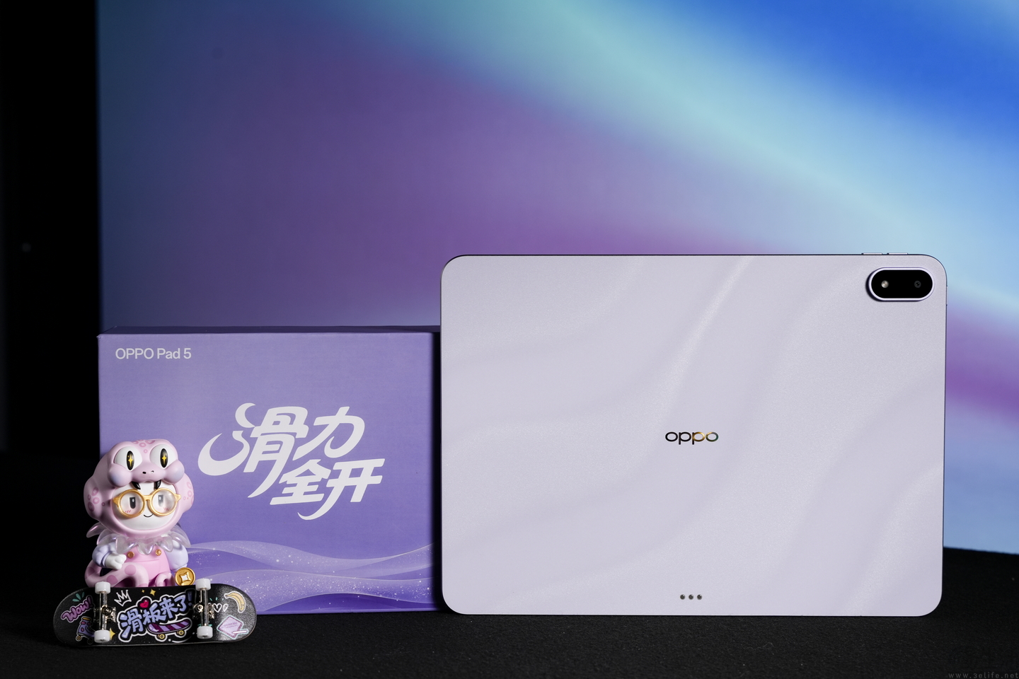 OPPO Pad 5柔光版圖賞：旗艦平板也可以很年輕