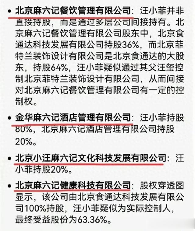 惊爆!汪小菲股权曝光,其财富实力超乎想象,S家终究与豪门无缘