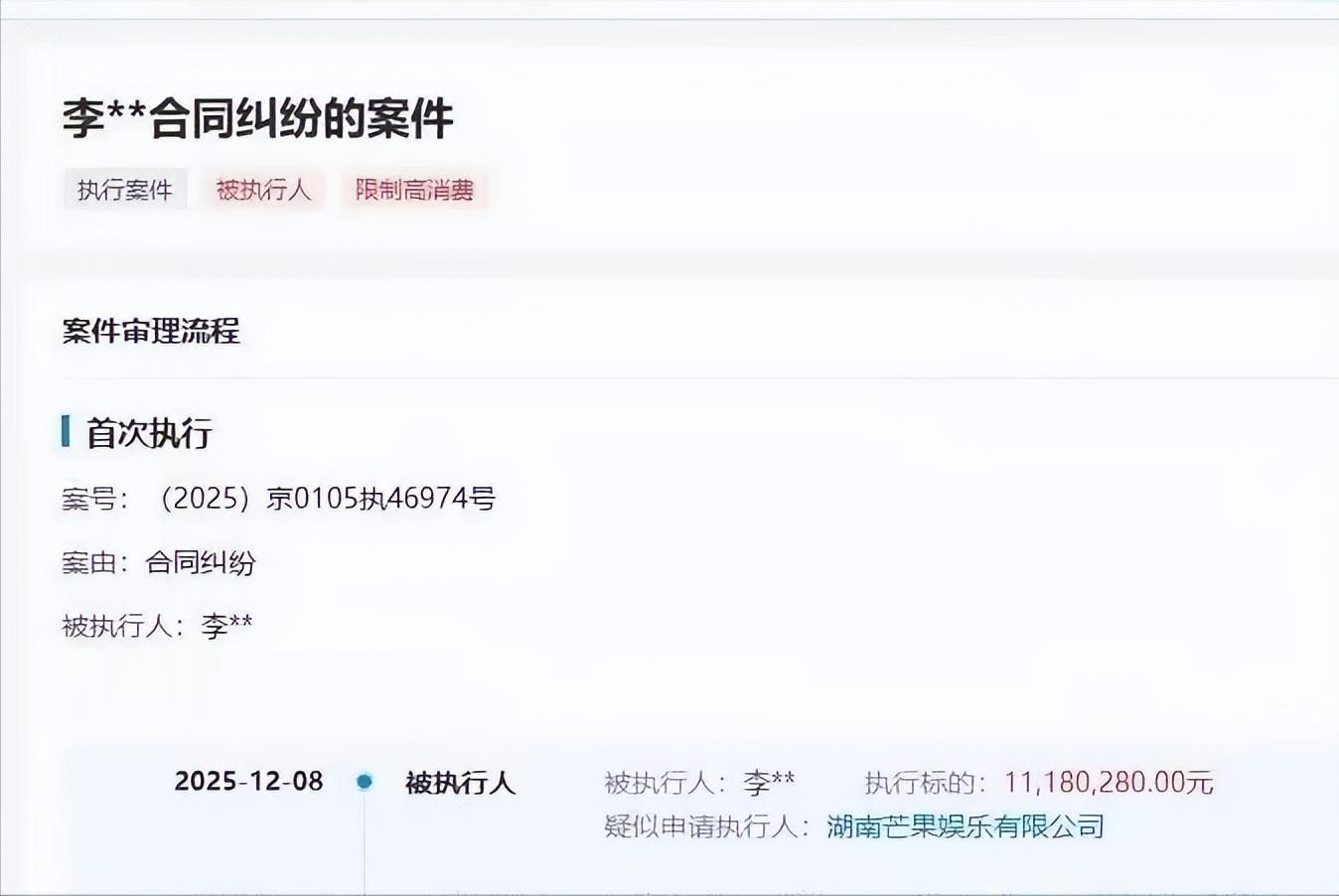 承认造谣，又当又立，被限制最高消费，两天三个瓜，娱乐圈又乱了