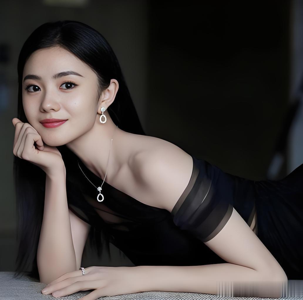 刘浩存今天穿了件白色连衣裙，优雅气质满分！