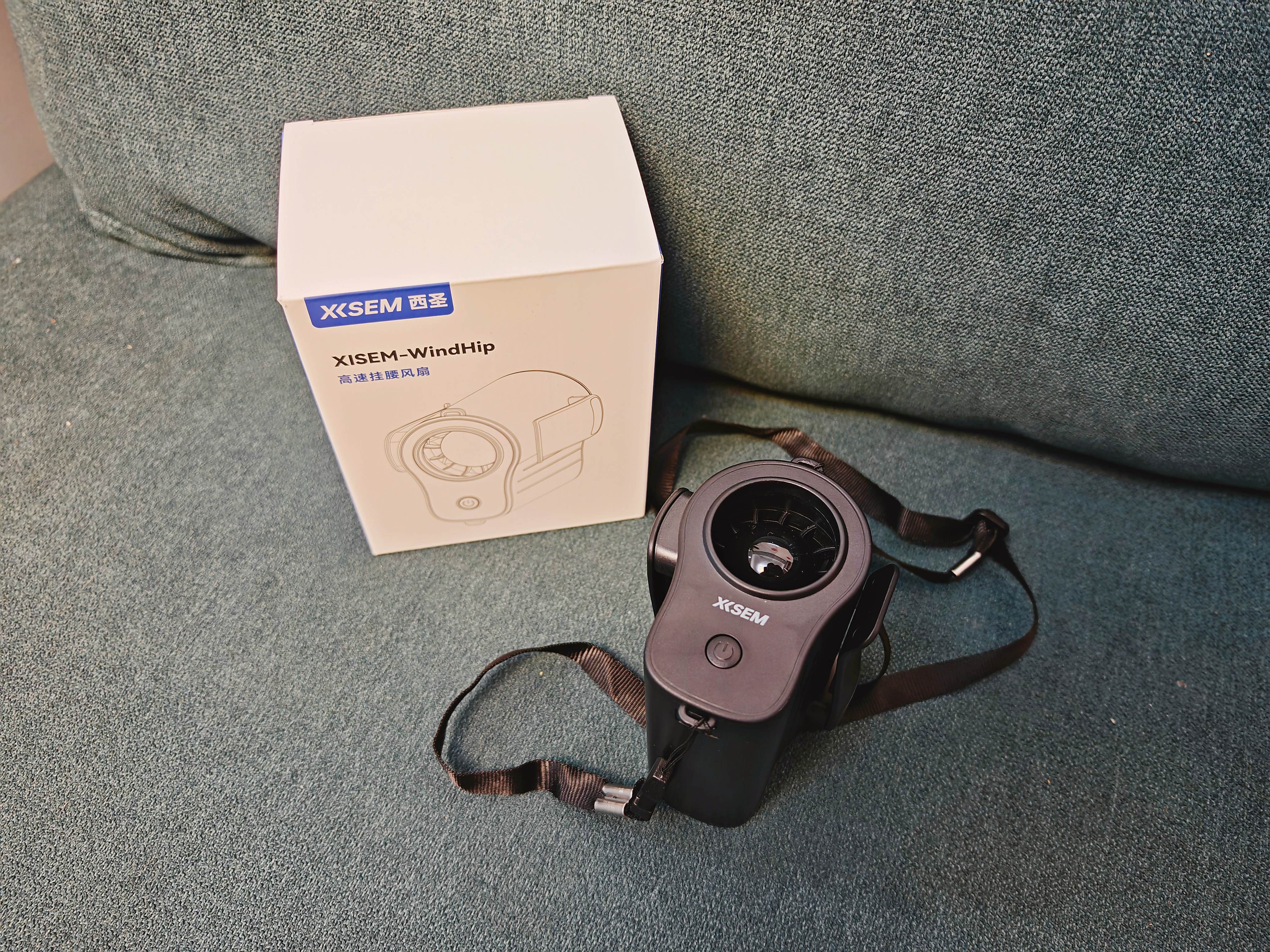 随身携带，可挂腰还可挂脖，这个西圣WindHip小风扇有点东西