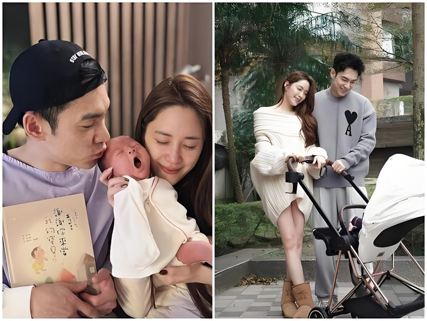 张书豪与欧阳妮妮为儿子举办周岁宴，欧阳娜娜、欧阳娣娣前来恭贺