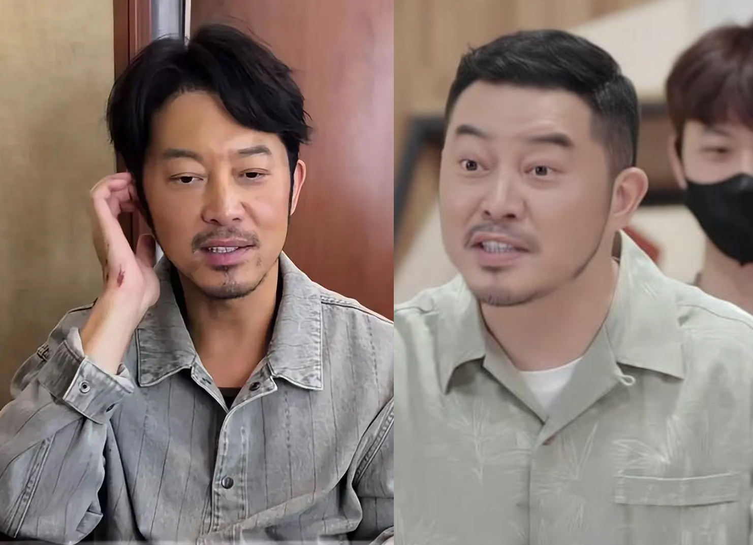 中年男演员不要减肥了，明明才40多，干巴得像老头，颜值大打折扣