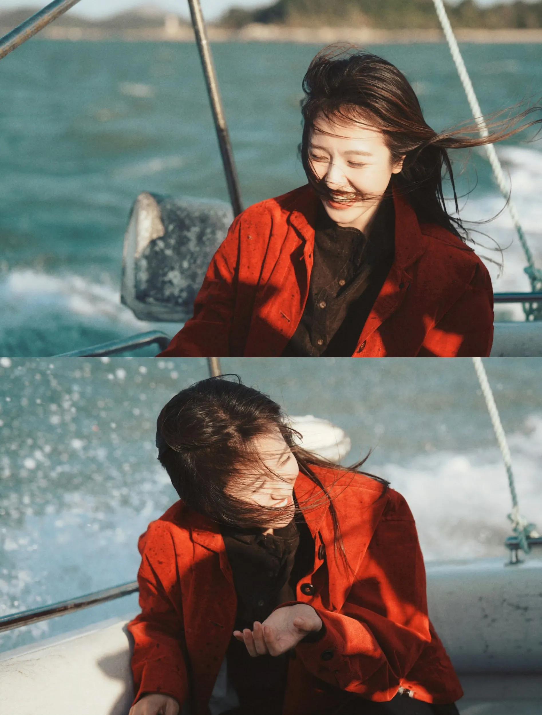 李兰迪写真美图,笑容灿烂