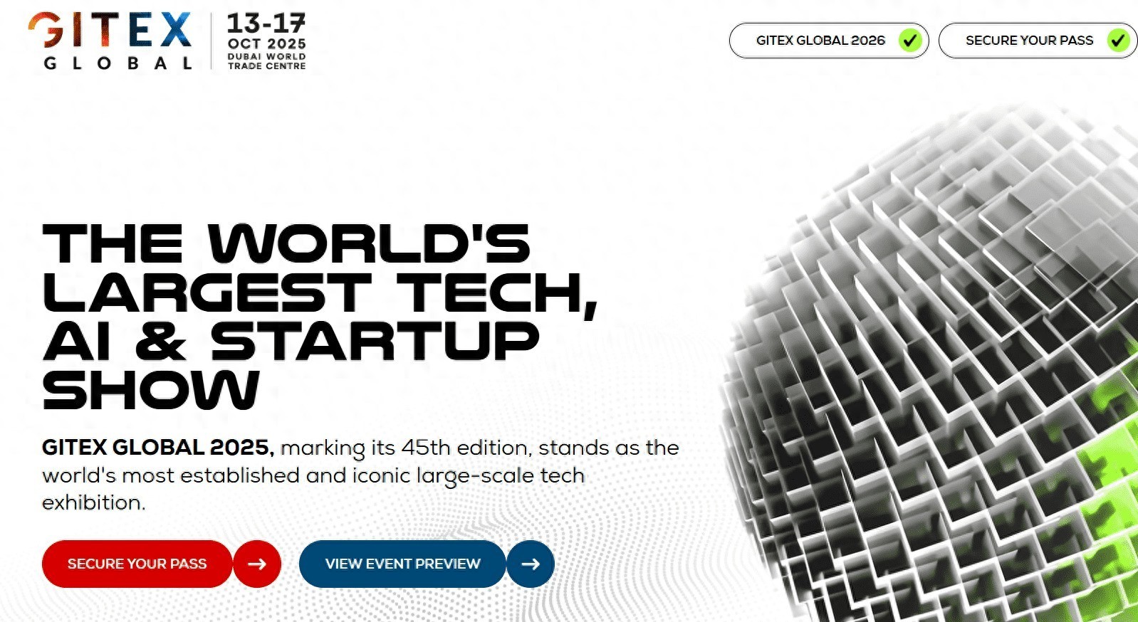 极摩客携EVO全系列产品即将亮相迪拜GITEX GLOBAL 2025大展