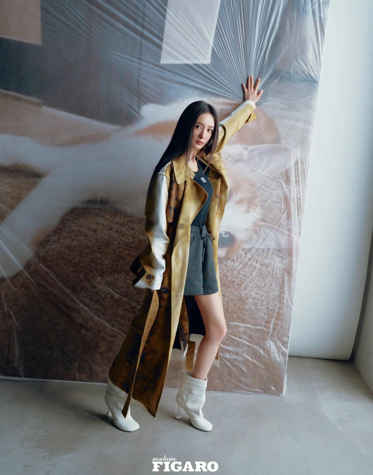 杨幂费加罗写真美图