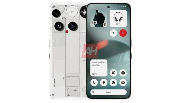 Nothing Phone 3手機外觀曝光 更具視覺沖擊力