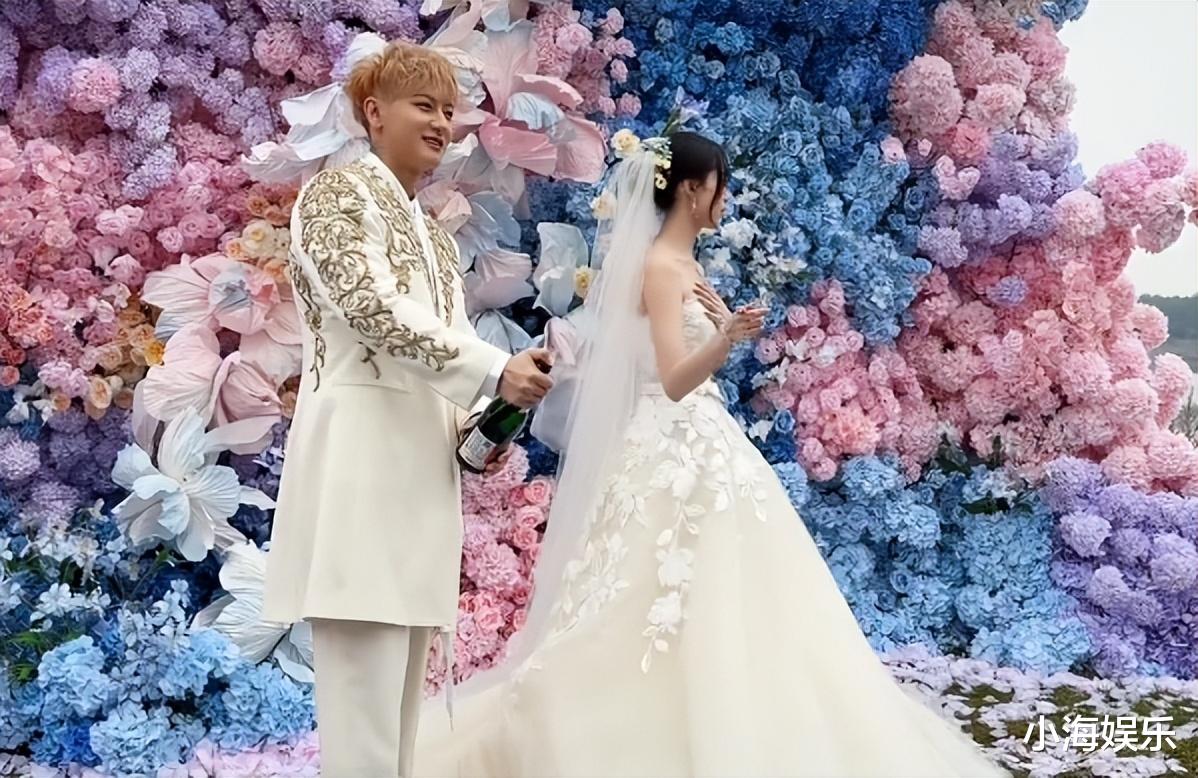 黄子韬徐艺洋大婚，婚礼环节独特又有寓意，刘些宁为好友感动流泪