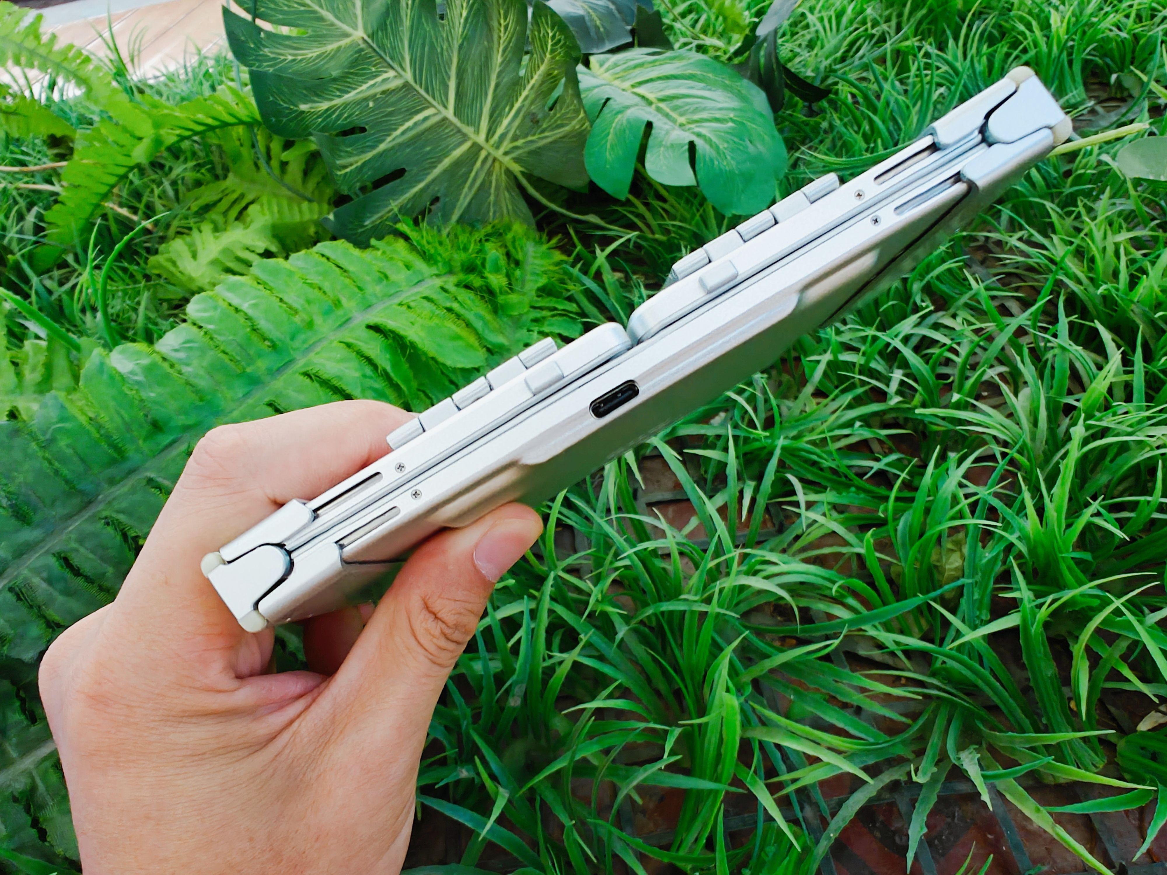 键盘也卷“三折叠”？BOW折叠蓝牙键盘，移动办公便携利器！