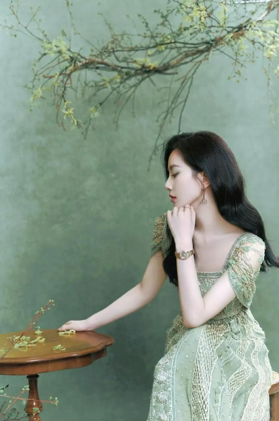 刘诗诗美的像幅画