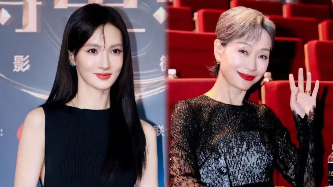 医美脸与妈生脸的极端碰撞？当34岁金晨与62岁叶童同框，对比惨烈