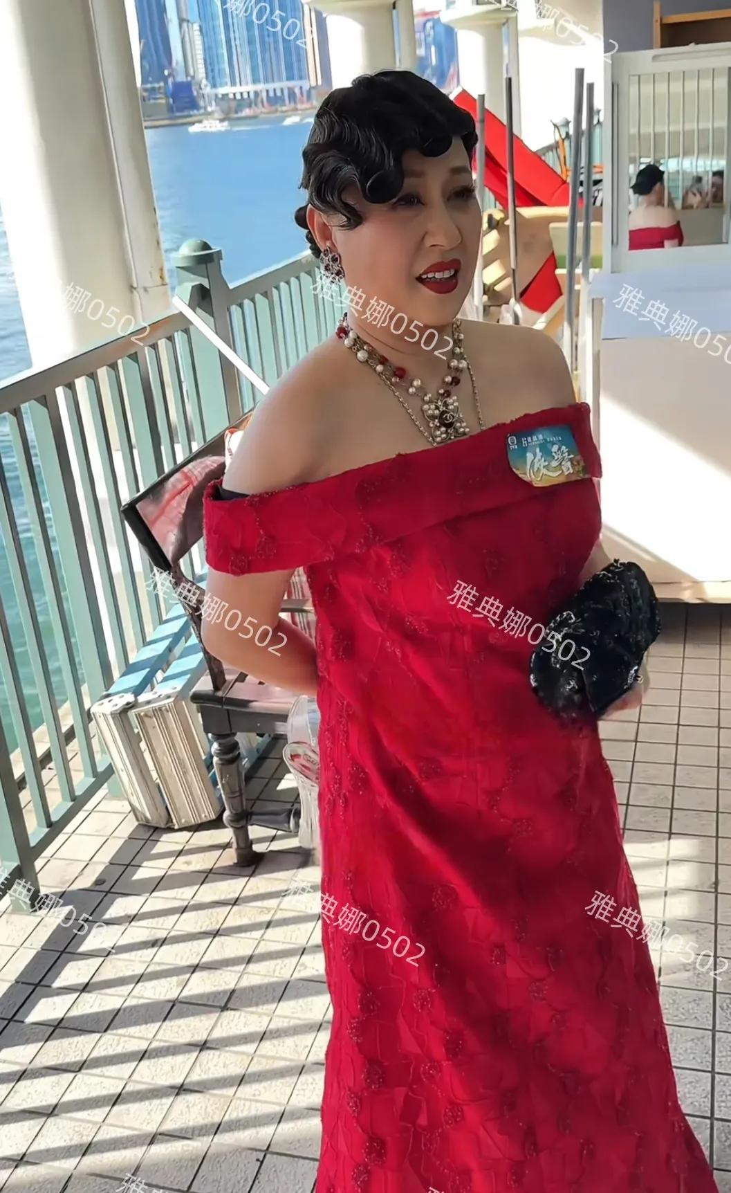 张卫健前女友老牌港星江欣燕,怎么变成这样了?完全认不出来了!