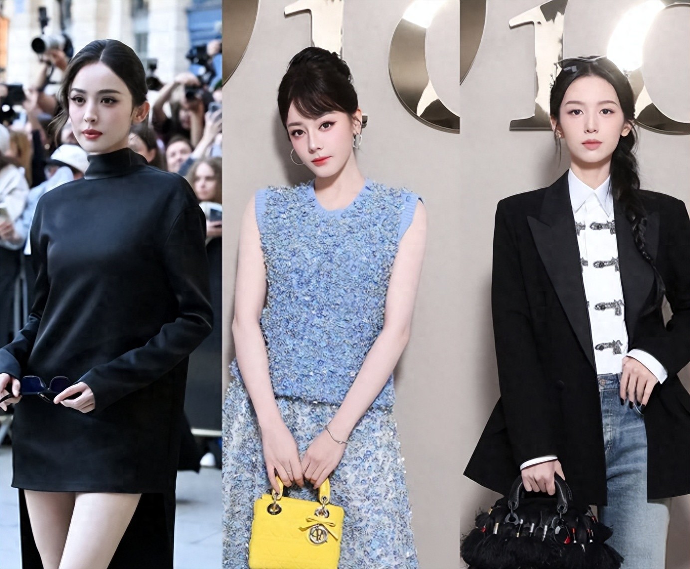 巴黎世家明星“见光死”：张小斐土，杨超越水桶腰，王子文嘴咋了