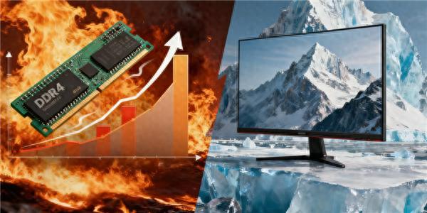 DIY行業冰火兩重天：內存硬盤漲上天、顯示器白菜價