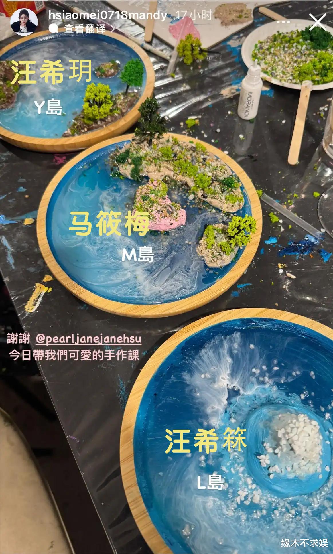 曝大S孩子未参加葬礼,马筱梅疑带孩子玩,晒3人手工名字对上了!