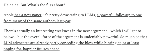 苹果AI“暴论”震动AI圈！DeepSeek、Claude等热门大模型只是死记的模式机器？