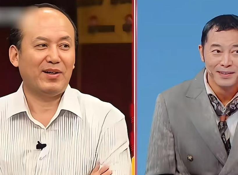 沙溢暴瘦后首录综艺播出，《王牌9》被水淋，避开镜头：秃了吗？