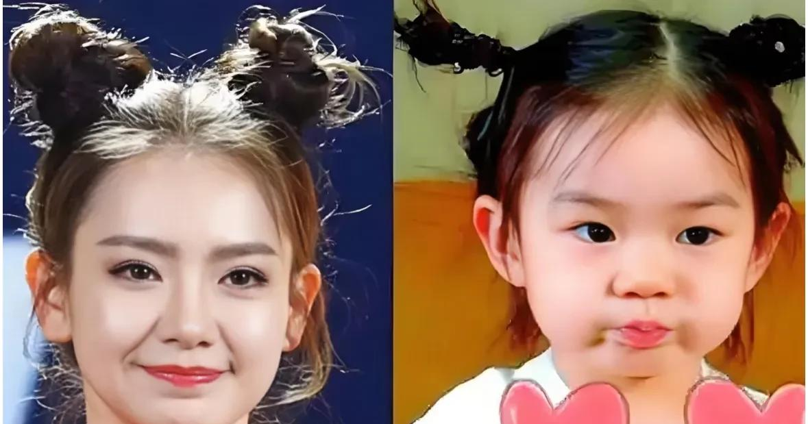 lucky长这么大了! 小时候像妈妈 长大像李承铉 疑戚薇儿子正脸照曝光