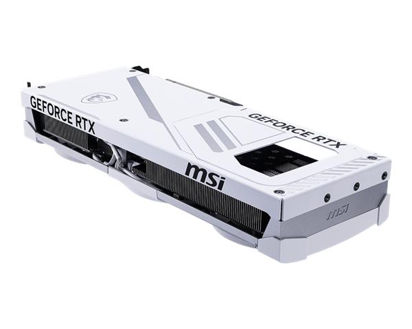 微星首款背插顯卡發布：純白、看不到一根線