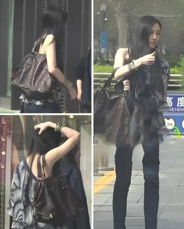 李嫣回国露面变化大，身高超170大长腿吸睛，打扮成熟自信张扬