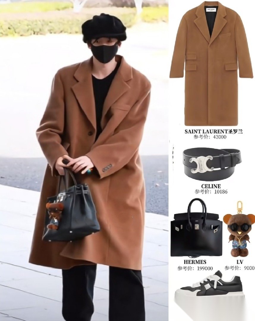 35岁刘宇宁是真潮！一身行头几十万，这身要是普通人穿估计拖地了